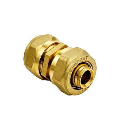 China TUBOMART Pipe Fitting Brass Swivel Joint Screw Fitting Male Female Compression Brass Fittings For Pex Multilayer Pipe Te koop