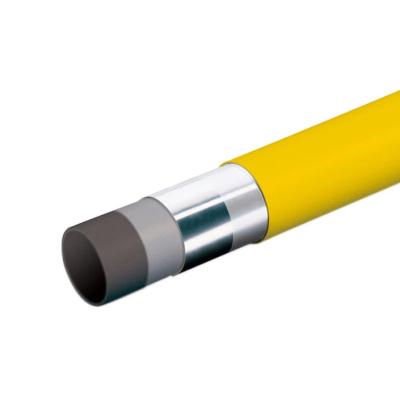 Chine OEM ODM Jaune 16-32 mm Pipe à chauffage par le sol multicouche PEX Al PEX Pipe à gaz PEX composite à vendre