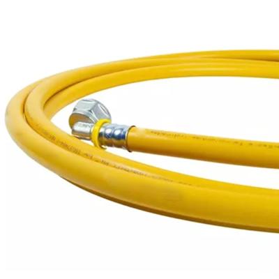 Cina Corrosione resistente PEX personalizzabile AL PEX tubo di gas sovrapposto con colore giallo e facile installazione della pinza in vendita