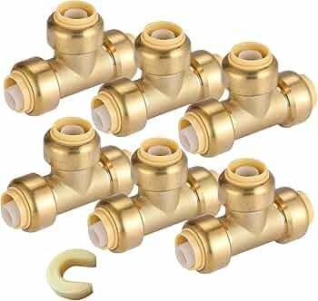 Κίνα ISO Brass και PEX Tubing Compatible Pex Push σε εξαρτήματα για εύκολη εγκατάσταση προς πώληση