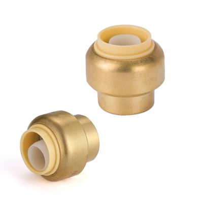 China OEM Hot-Selling High-Quality Brass Pipe Fittings Shark Bite Brass Pipe Fittings Push Fit Fittings ISO Te koop