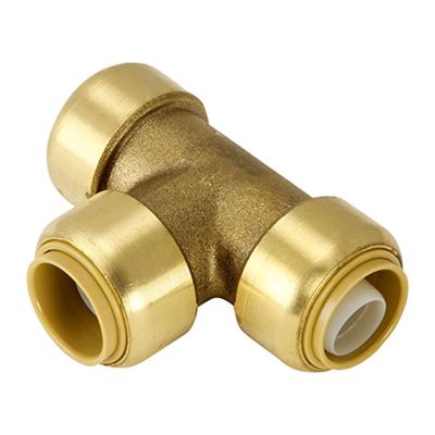 China Messing Sanitair Haaienbeet Push Fittings 1/2 