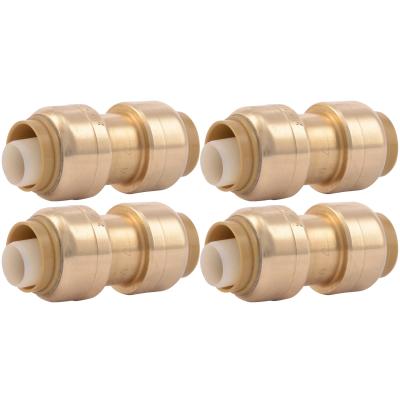 China Lead Free Brass China Manufacturer Acr or Plumbing Parts Water Heater Copper Pipe Fittings Push Fit Fitting for sale