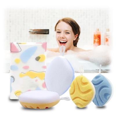 China SPIFIT Skin-Friendly Absorbent Soft Exfoliation Stocked Magic Facial Sponge for Cleansing for sale