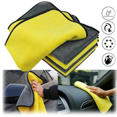 China Polyester Durable Wool SPIFIT Microfiber Polishing Cars Care Cleaning Cloths Car Rag Cleaner Clothes Towel for sale