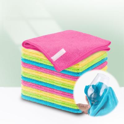 China SPIFIT Kid Safe 40cm x 40cm Microfiber Lint Free Microfiber Set Pack Microfiber Towels for sale