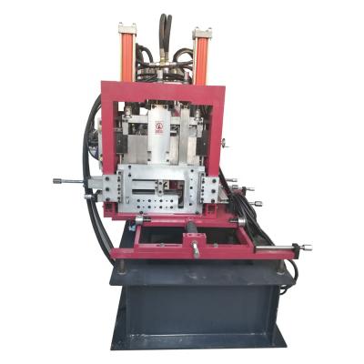 China Hotels roof steel purlin roll forming machine c channel roll forming machine for sale