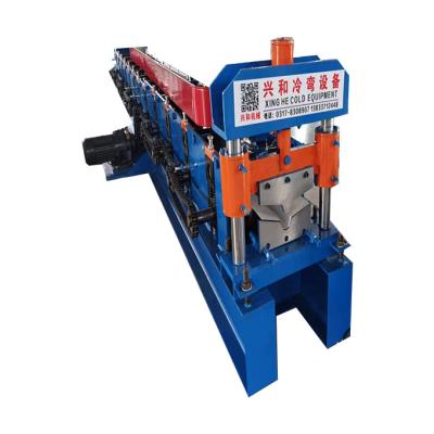 China Building Material Shops XH Making Roll Forming Machine Ridge Color To Galvanize Roofing Wall Ridge Forming Machine for sale