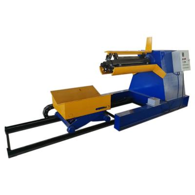 China 5T/10T hydraulic uncoiler hydraulic decoiler color steel decoiler roll forming machine for sale