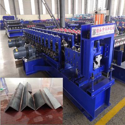 China Automatic Hotels Angle Iron Roll Forming Machine Angle Iron Making Machinery Technical Sales Video Support for sale