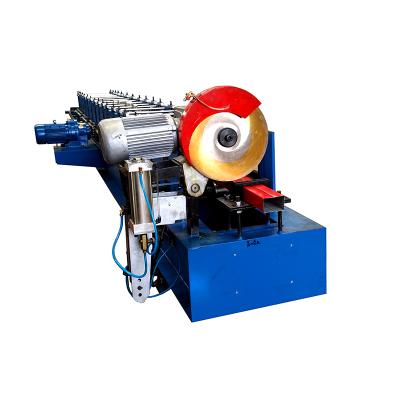 China 2021 Hotels Metal Steel Rain Gutter Roll Forming Machine For Roof for sale