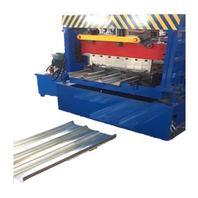 China Hotels steel floor plate roll deck making machine /metal studded floor tile /steel sheet floor forming machine for sale