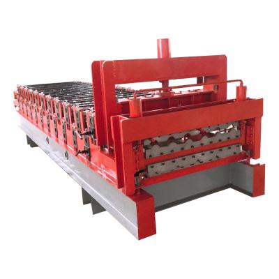 China Building Material Shops Ridge Cap Roll Forming Machine Ghana Refrigerated Van Truck Aluminum Reducing Rain Noise Stone Coated Roofing for sale