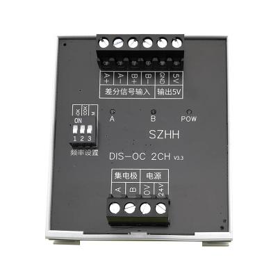 China Konverter 5V differenziales TTL Singal in Weisen-Unterstützungs-PLC NPN und PNP des Kollektor-24V HTL des Signal-2 zu verkaufen