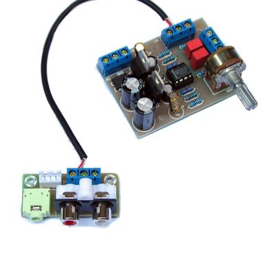 China Des Vorverstärker-NE5532 ausbruch-Brett 12-18V Tone Board-Verstärker-der Ausrüstungs-3.5mm RCA Terminaldc zu verkaufen