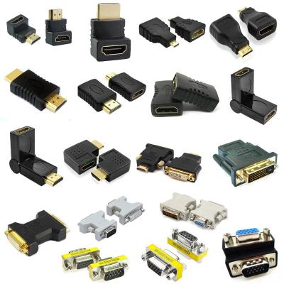 China Homem de HDMI à venda por atacado misturada fêmea do adaptador video do conversor de DVI VGA à venda