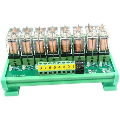 Cina lo SpA Pluggable del modulo di relè di 8 modi ha prodotto la CC 12V 24V del bordo dell'amplificatore in vendita