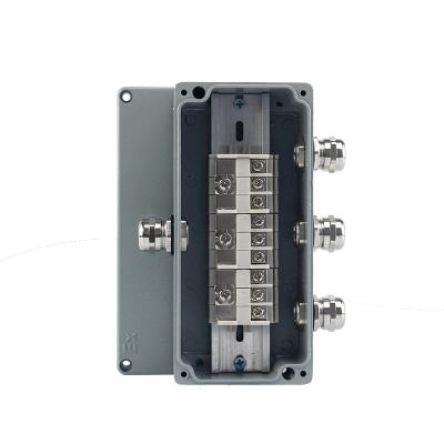 China Die-cast Aluminum Enclosure Case Waterproof Project Junction Box 170*80*56mm with Terminal Blocks for sale