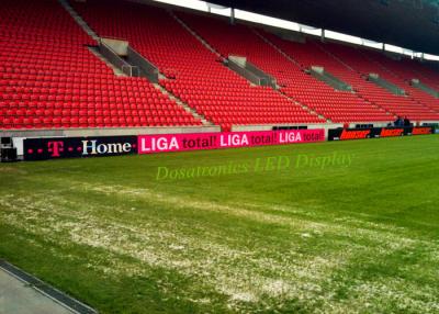 Chine Grand affichage mené P10mm, panneaux de stade de HD par périmètre de publicité d'au sol de football à vendre