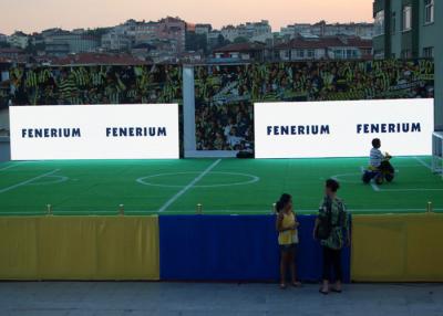 China Placas de propaganda do estádio do diodo emissor de luz da terra de esportes, tela do diodo emissor de luz do campo de futebol de P6mm IP65 à venda