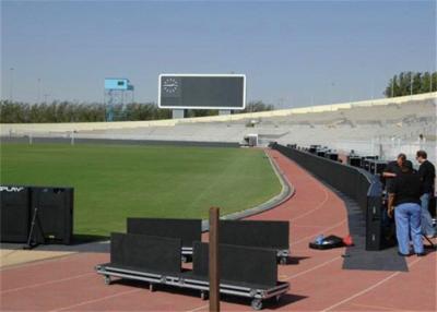 China Definição alta P12 1R1G1B das placas de propaganda do lado do passo do diodo emissor de luz do futebol do estádio à venda