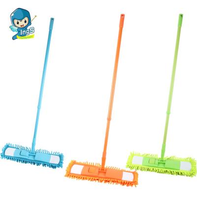 China Factory Wholesale Sustainable Easy 360 Mop Head Microfiber Flat Floor Rotating Cleaning Mop for sale