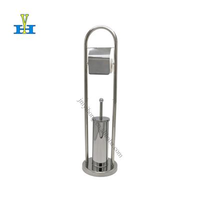 China Household Modern Hot Hotel Stainless Steel Toilet Paper Holder Steel Tissue Paper Holder And Bathroom Toilet Brush Holder for sale