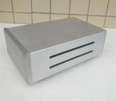 China Full Balance Pre Amplifier DAC CD Digital Player Chassis Case All Aluminum Anodic Oxidation 136x70x213mm CNC Precision Machining OEM for sale