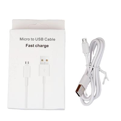 China Fast Charging MP3/MP4 Player Cable Micro Usb Data Transfer Customized Android V8 Short Micro Usb Charger Cable For Mobile Phone for sale