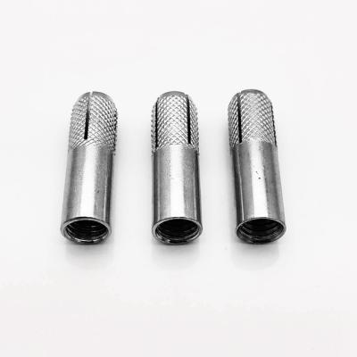 China Iron Concrete Anchors Galvanized Hardware Fastener Carbon Steel Material Drop In Anchor M6-M24 for sale