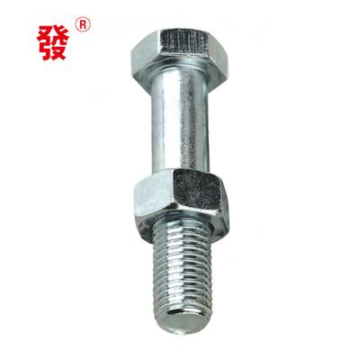 China Arrange Used In Industry China Wholesale High Quality Hex Bolt And Nut 8.8 Grade Black for sale