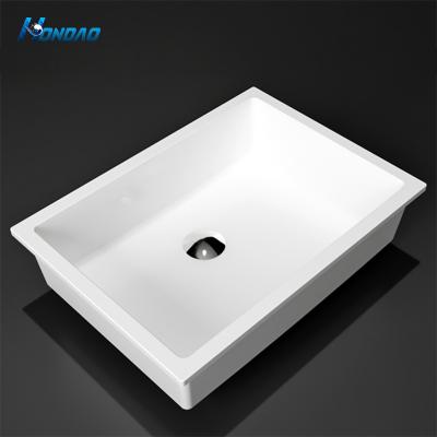 China Modern High Quality Sanitary Ware Countertops White Bathroom Vanity Vessel Sinks for sale