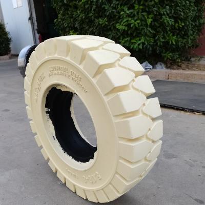 China 5.00-8 Diesel Forklift Solid Tires For China Atlapex Brand Factory Forklifts for sale