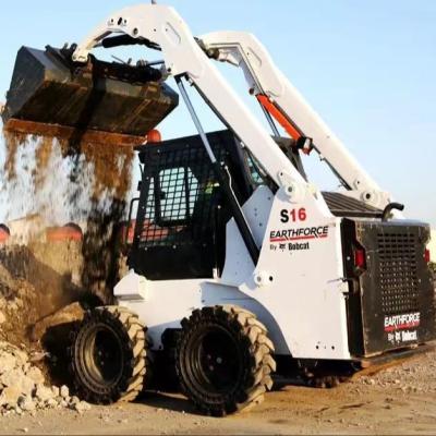 China Super Turnout 36x14-20 36x12-20 Bobcat Skid Steer Solid Skid Steer Road Tires With Side Holes for sale