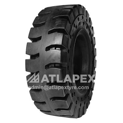 China Loader Solid 17.5-25 With Holes And Without Holes Tire Rubber For For Wheel Loader for sale