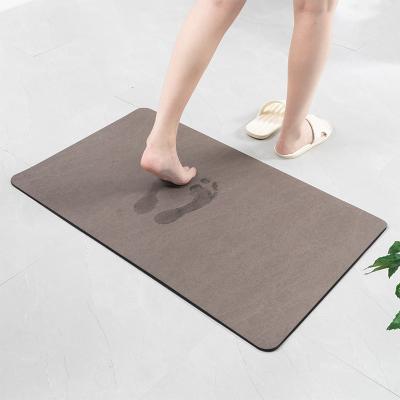 中国 Thin Water Absorption Soft Bath Mats Modern Simple Style MS-CS02-HA 販売のため