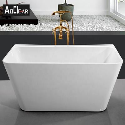 Китай Aokeliya deep soaking acrylic freestanding bathtub with fiberglass cover for household or hotel bathroom продается