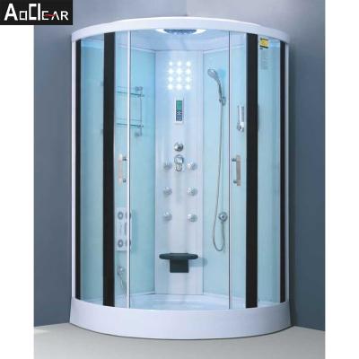 China MS-062-OLB Quadrant Shower Enclosure Modern  With Seat Aluminium Alloy Frame à venda