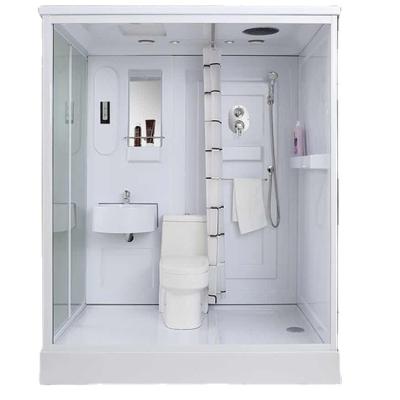 中国 Simple design hotel all in one shower unit all in one complete prefabricated modular bathroom pods 販売のため