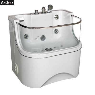 China Professional Portable  Home Dog Bath Tub Grooming Pet Spa  MS 9077-SLK zu verkaufen