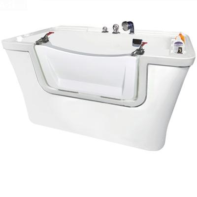 China Low price new design pet grooming bathtub smart acrylic home use pet wash bathtub zu verkaufen