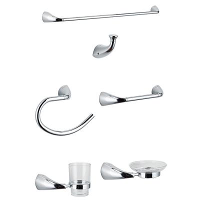 China Luxury Chrome-Plated Color Bathroom Shower Accessories Stainless Steel Toilet zu verkaufen