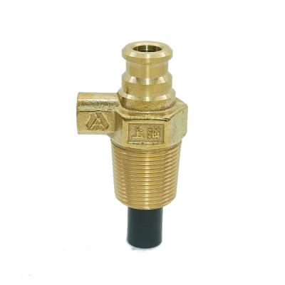 China Compact General 425 LPG Cylinder Valve With Pressure Relief Device EN 12864 EN 549 GB 35208 20/21/22 mm for sale