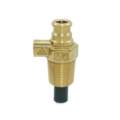 China General suitable price good quality gas safety cylinder valve 425 lpg with pressure release device for sale