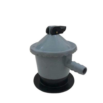 China Zinc high pressure cheap lpg gas tank regulator with overflow cut out devices, with rework bottom for sale