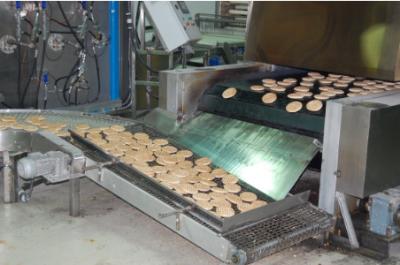 Chine Ligne automatique de pain pita de la CE largeur de ceinture de 850 millimètres avec le système de recouvrement de la pâte à vendre