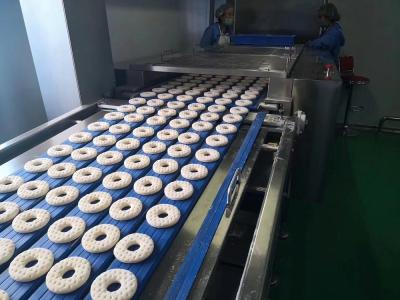 China Donut Making Equipment , Industrial Donut Machine For Bread / Yeast Donut for sale