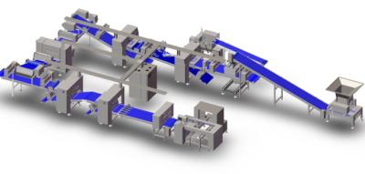 Chine Machine automatique de fabricant de pain d'acier inoxydable, machine de fabrication de pain à vendre