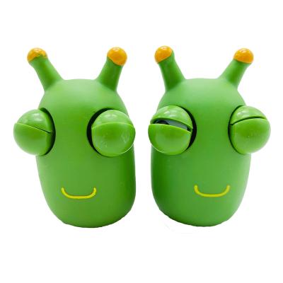 China Stress Relax Anti-stress Squishy Plant Bug Wiggle Toy Popeye Bug Prank Sensory Toy Kids Pinch Grass Bug Adult Trick Toys for sale