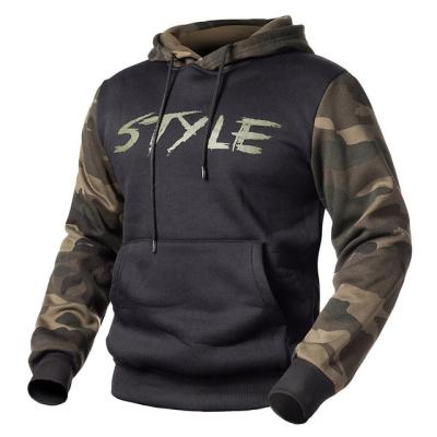 China European and American anti-wrinkle fashion autumn and winter camouflage sweater men's long-sleeved models of hoodie men's fleece jacket for sale